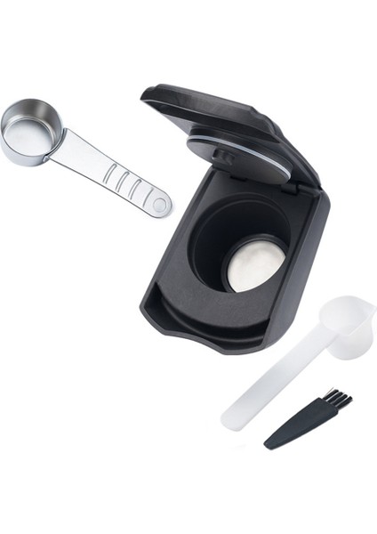 Lumio EDG325 Makinesi Için Yeniden Kullanılabilir Kahve Adaptörü Kapsül Transferi Paslanmaz Çelik Kaşıkla Doldurulabilir (Yurt Dışından) indirimleri