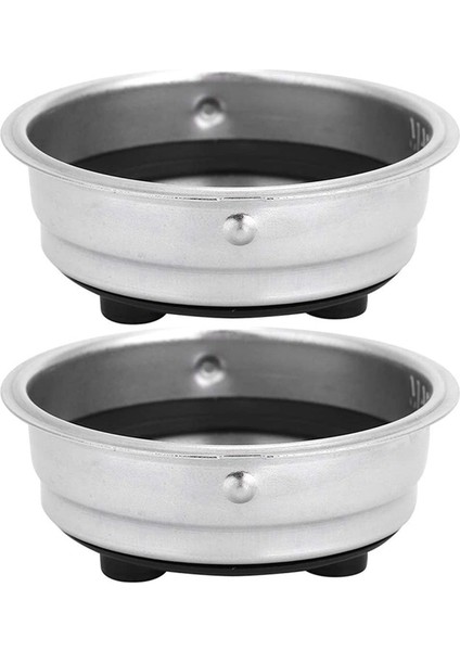 2 Paket Ayrılabilir Paslanmaz Çelik Kahve Filtresi Sepeti Süzgeç Kahve Makinesi Aksesuarları Ev Ofis Için (Tek Fincan) (Yurt Dışından)