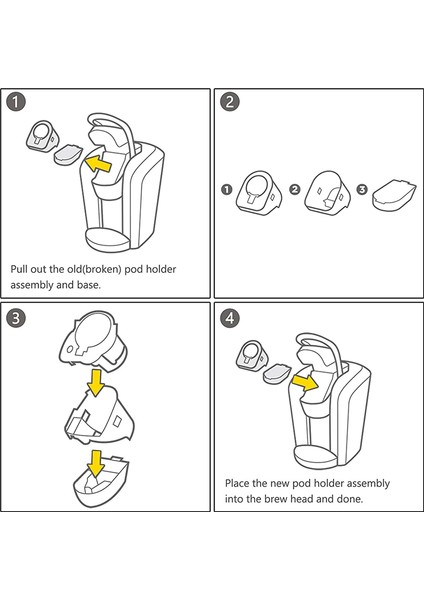 Tüm 2.0 Makine Parçaları Için Kahve Makineleri Için Yedek Parça Bardak Tutucu Iğnesi Tam Montaj (Yurt Dışından) indirimleri