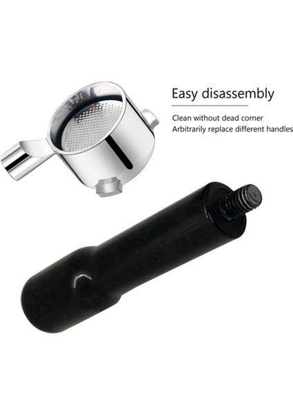 51 mm Kahve Dipsiz Portafilter 9 Serisi EC9335 EC9665 EC9155 Yedek Filtre Sepeti Barista Araçları (Yurt Dışından) fırsatları