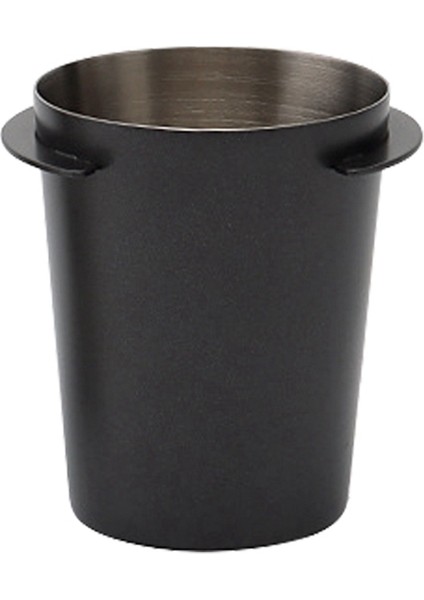 Kahve Dozaj Bardağı Toz Besleyici Parçası EK43 Espresso Makinesi Portafilter Öğütücü Barista Aracı, Siyah 58MM (Yurt Dışından)