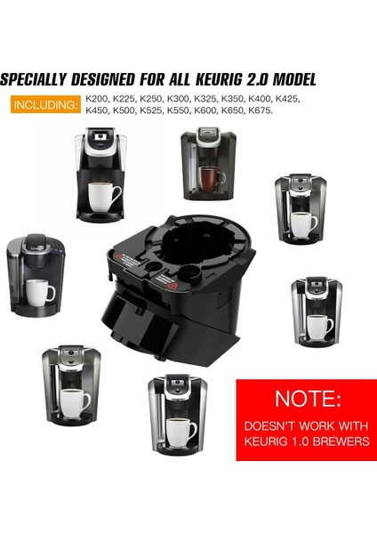 2.0 Modelleri Için Yedek Kahve Fincanı Pod Tutucu Iğne Düzeneği Bardak Pod Tutucu Parçaları (Yurt Dışından) indirimleri