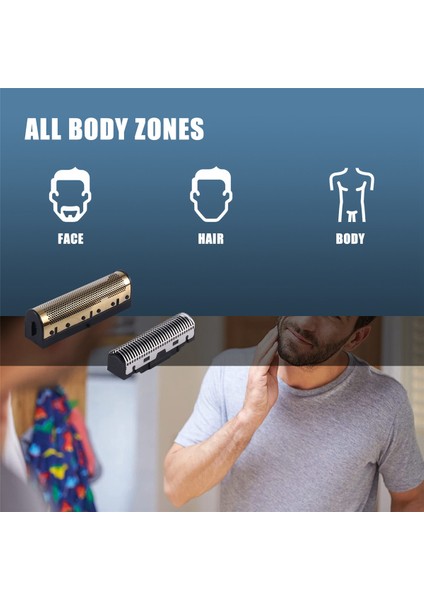 Elektrikli Traş Makineleri Bıçakları Altın Folyo Bıçak Ağı ve Kesici Kafa KM-2026 KM-2028 Yüzer Için Uygun (Yurt Dışından) modelleri