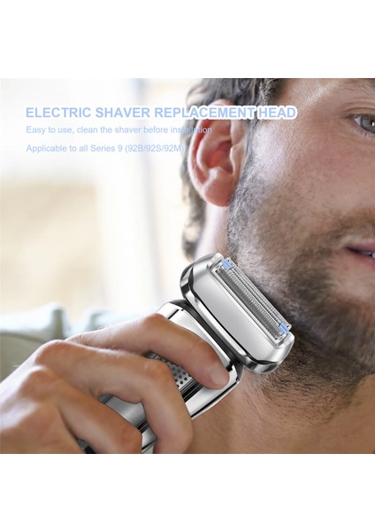 Yedek Folyo Kesici Kafa Tıraş Kafası Bıçakları Serisi 9 92S/92B/92M Elektrikli Tıraş Makinesi Yedek Kafa B (Yurt Dışından) indirimleri