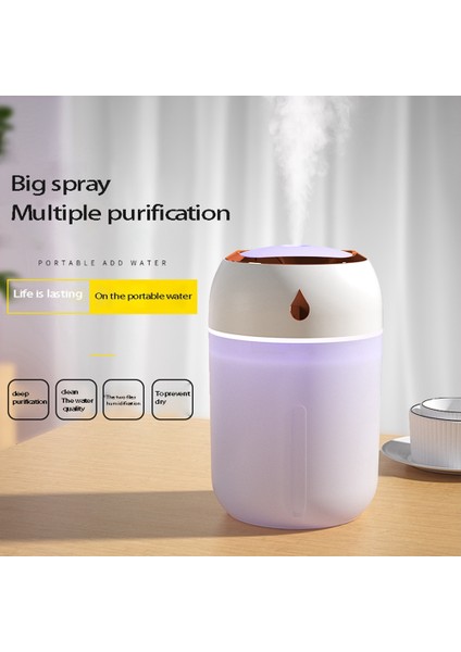 330 ml Serin Mist Mini Nemlendirici Araba Nemlendirici Oda Nemlendirici Difüzör Masa Nemlendirici Yatak Odası Ofis C Için (Yurt Dışından) fırsatları