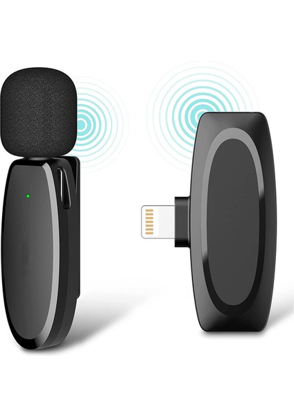 Youtuber'lar, Canlı Yayın, Vlogger'lar, Röportaj, Otomatik Senkronizasyon Klipsi Için Kablosuz Yaka Mikrofonu (Yurt Dışından)