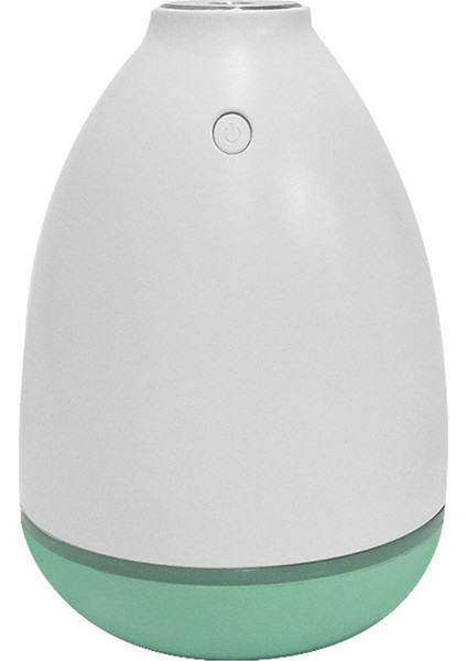 200 ml Mini Şişe Hava Nemlendirici Taşınabilir Oda Spreyi USB Nemlendirici Araba Aromaterapi Makinesi Gece Lambası ile Sisli Ev Yeşil ve Beyaz (Yurt Dışından)