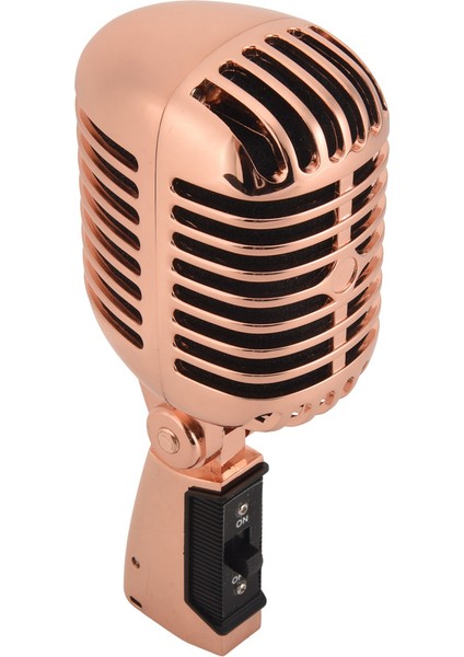 Profesyonel Kablolu Vintage Klasik Mikrofon Canlı Performans Karaoke Için Dinamik Vokal Mikrofon Mikrofonu() (Yurt Dışından)