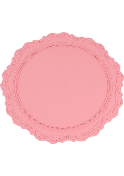 2 Adet/takım 23CM 34CM Silikon Çiçek Servis Altlığı Yağa Dayanıklı Isı Yalıtımı Olmayan Tablemat Mutfak Yıkanabilir Fincan Altlığı (Yurt Dışından)