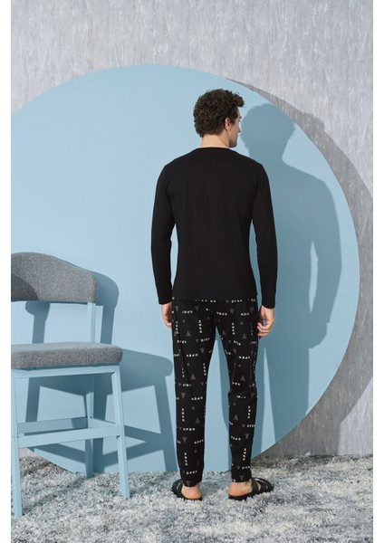 9450 Erkek Baskılı Pijama Takım fırsatları