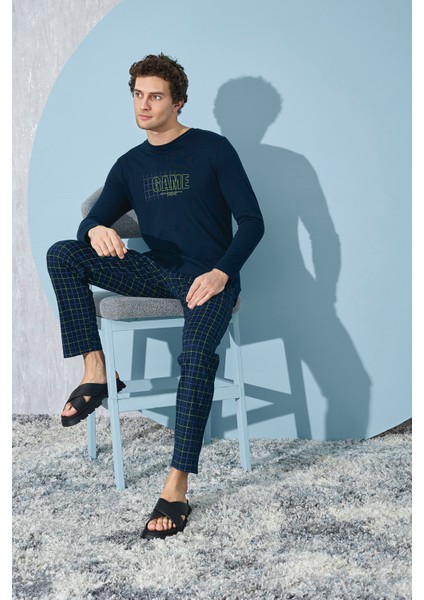 9416 Erkek Baskılı Pijama Takım fiyatları