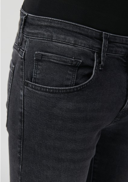 Erkek Kvnç Urban Black Gri 90S Jean Pantolon 001070-34804