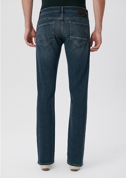 Erkek Marcus Puslu Mavi Black Jean Pantolon 0035134468