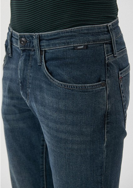 Erkek Marcus Puslu Mavi Black Jean Pantolon 0035134468