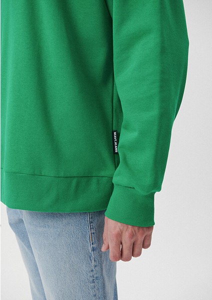 Erkek Kapüşonlu Yeşil Basic Sweatshirt 0610062-71704 fırsatları