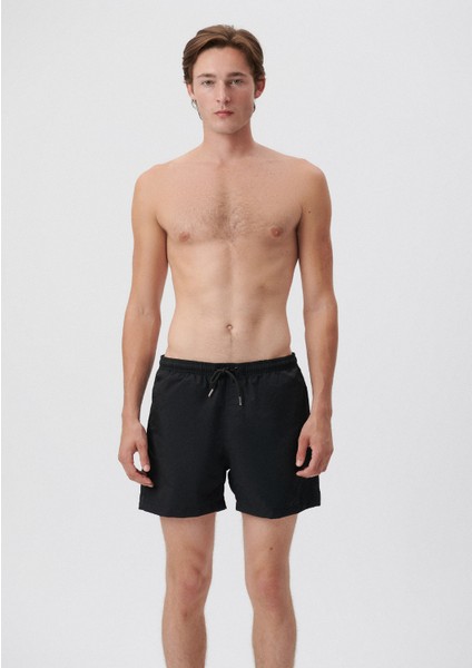 Erkek Siyah Kısa Deniz Şortu 0910882-900 fiyatları