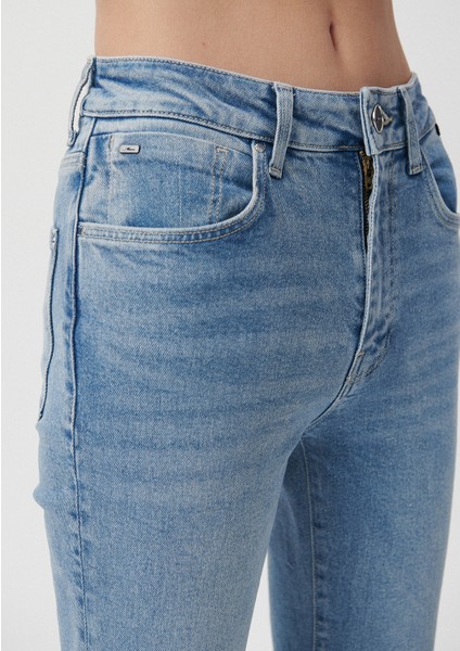 Kadın VIOLA Mavi Premium Jean Pantolon 101048-84417