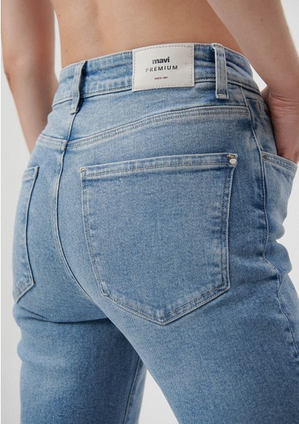 Kadın VIOLA Mavi Premium Jean Pantolon 101048-84417