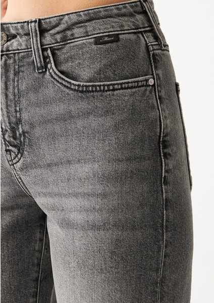 Kadın Cindy All Blue Gri Jean Pantolon 100277-31851