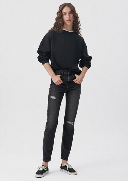 Kadın Star Gri Gölgeli Jean Pantolon 101077-85612 fiyatları