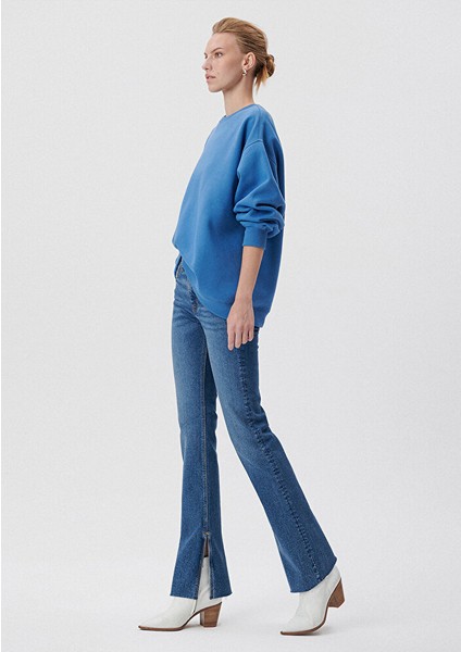 Maria Slit Koyu Gold Icon Jean Pantolon 101560-82662