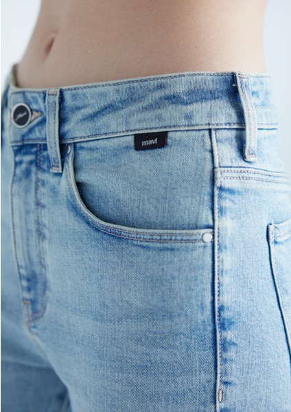 Kadın MARIA Açık Mavi Vintage Premium Jean Pantolon 101225-84434
