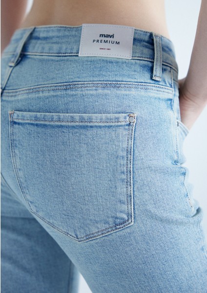 Kadın MARIA Açık Mavi Vintage Premium Jean Pantolon 101225-84434