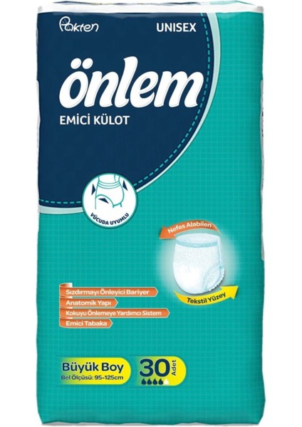 Emici Külot Hasta Bezi Large Büyük 60 Adet