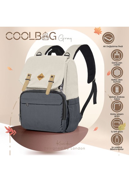 Coolbag Anne Bebek Bakım Sırt Çantası