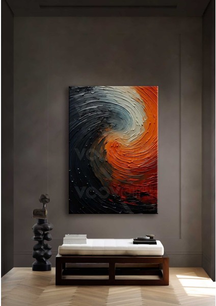 Abstract Art Dekoratif Kanvas Tablo - VOOV2540