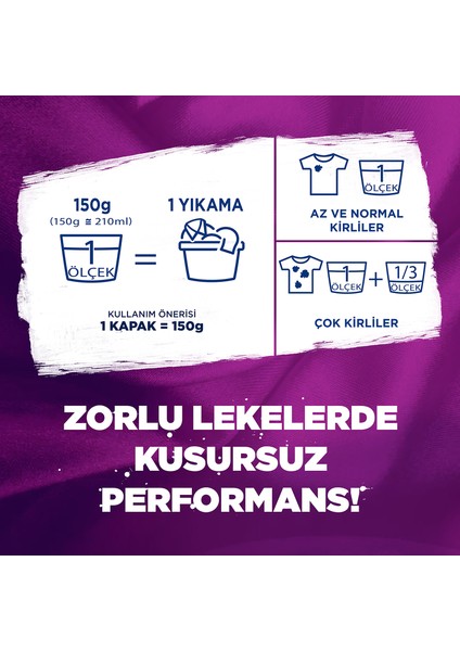 Toz Çamaşır Deterjanı Sık Yıkananlar Leke Çıkarıcı 5 Kg