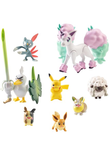 Pokemon Battle 8lı Fıgur Setı, Orijinal Lisanslı
