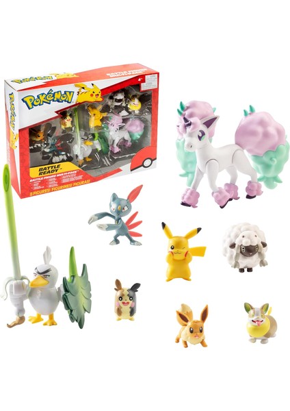 Pokemon Battle 8lı Fıgur Setı, Orijinal Lisanslı fiyatları