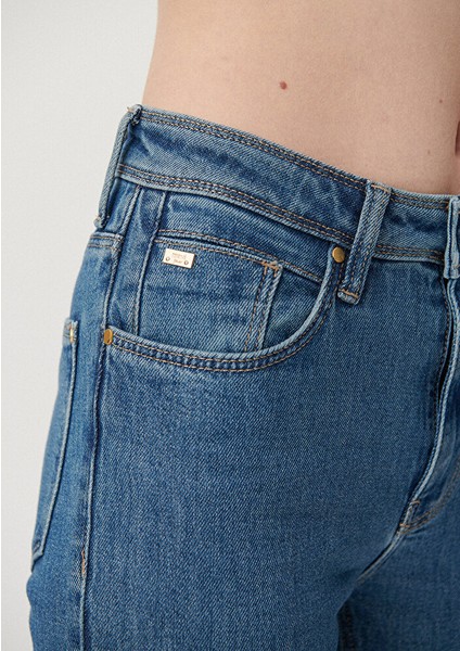 Kadın Viola Mavi Gold Vintage Jean Pantolon 101048-84207