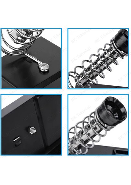 Yüksek Kalite Metal Tabanlı Yaylı Havya Tutucu Destek Standı