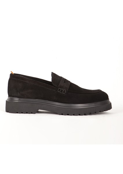 18542 Erkek Süet Deri Erkek Loafer