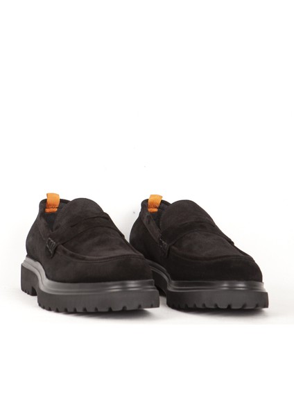 18542 Erkek Süet Deri Erkek Loafer