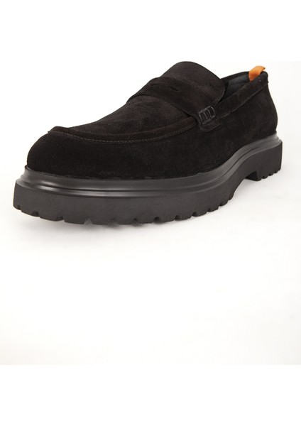 18542 Erkek Süet Deri Erkek Loafer
