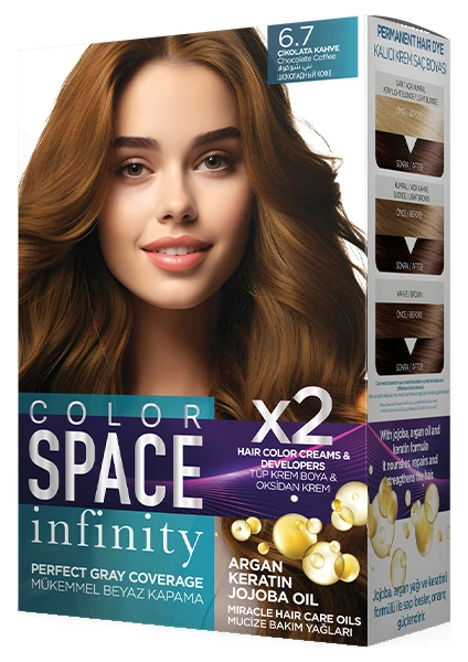 Master Colorist Color Space Set Boya 6.7   Çikolata Kahve