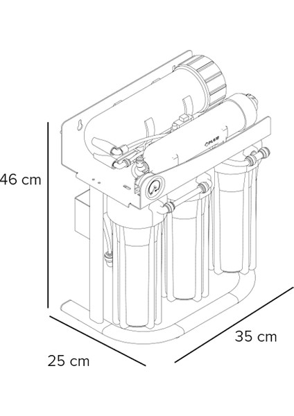 Industrial Flow 300 Gpd Su Arıtma Sistemi (Tank Dahil Değildir.) modelleri