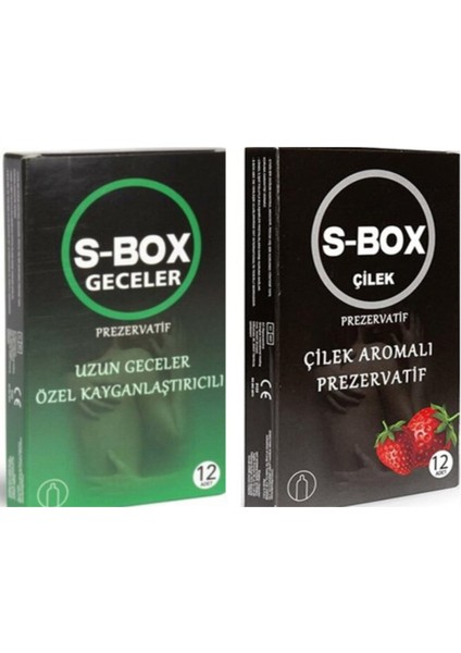 Prezervatif Uzun Geceler+Çilek Aromalı ( 12+12 )