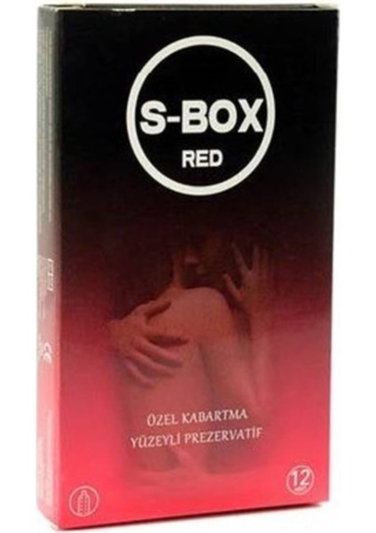 Red Kondom Kabartma Yüzeyli Prezervatif 12lı 1 Paket