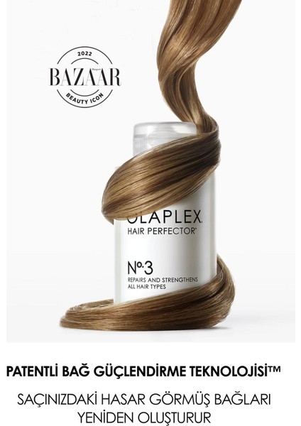 Olaplex No.3 Holiday Ornament - Yılbaşı Özel Mini Boy Bağ Güçlendirici ve Saç Kusursuzlaştırıcı - 50 ml