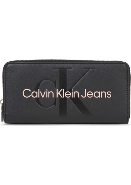 Calvin Klein Kadın Calvin Klein Sculpted Mono Kadın Cüzdanı K60K607634