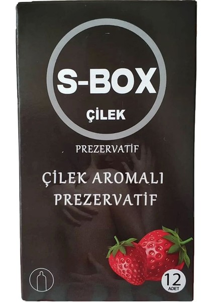 Çilek Aromalı Prezervatif 12'Li