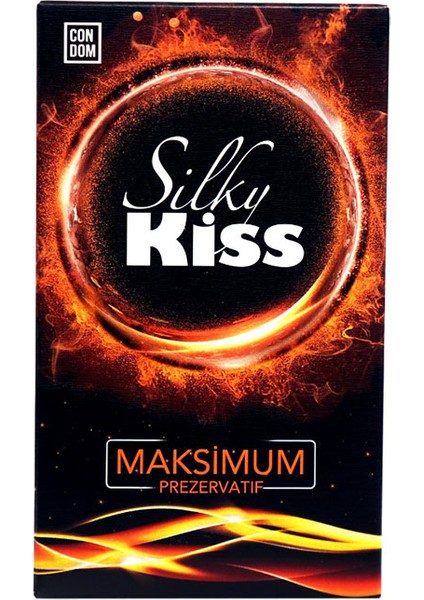 Silky Kiss Maximum Tırtıklı Ve Benekli Prezervatif