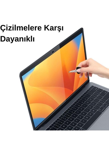 Macbook Air M2 13.6 A2681 Ekran Koruyucu Çizik Engelleyici Film