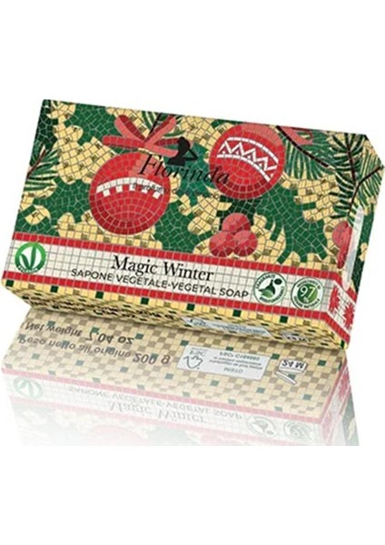 Magic Winter Natale Mosaico Noel Bitkisel Katı Sabun 200GR