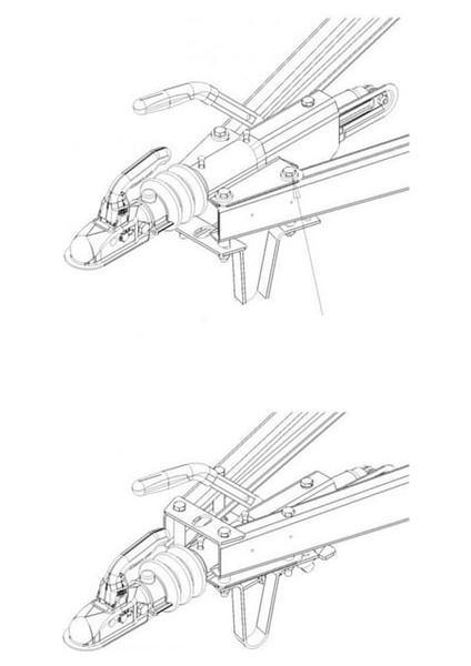 1600-3000 kg V Modeli Frenli Kaplin