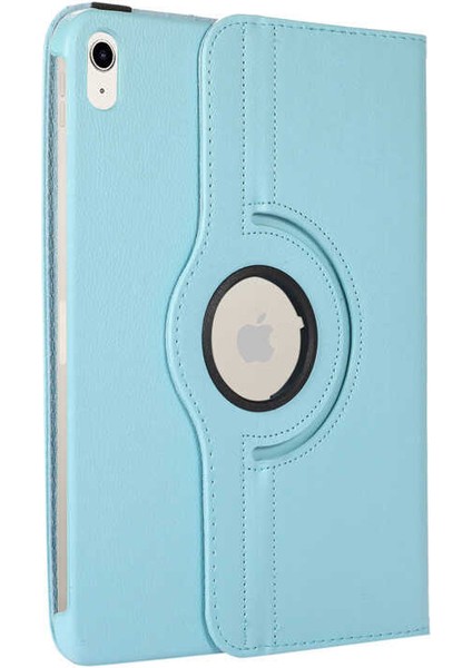 Apple iPad Air 5 10.9 2022 Kılıf Yatay ve Dikey Standlı Dönerli Deri Kılıf (Model A2588,A2589,A2591)